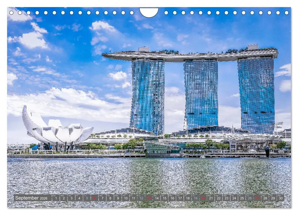 Bild: 9783516559545 | Singapore - Discover Central Area (Wall Calendar 2026 DIN A4...