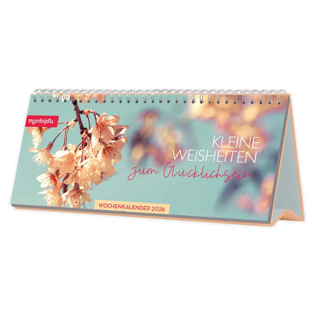 Cover: 4260188019645 | Mein Wochenplaner 2026 - Kleine Weisheiten zum Glücklichsein | Deutsch