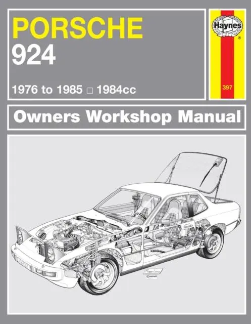 Cover: 9780857339645 | Porsche 924 &amp; 924 Turbo (76 - 85) Haynes Repair Manual | Publishing
