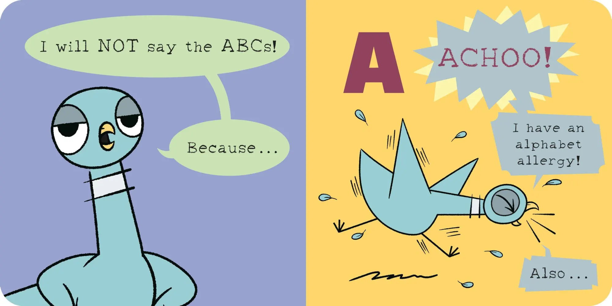 Bild: 9781454999645 | The Pigeon WON'T Say the ABCs! | Mo Willems | Buch | 24 S. | Englisch