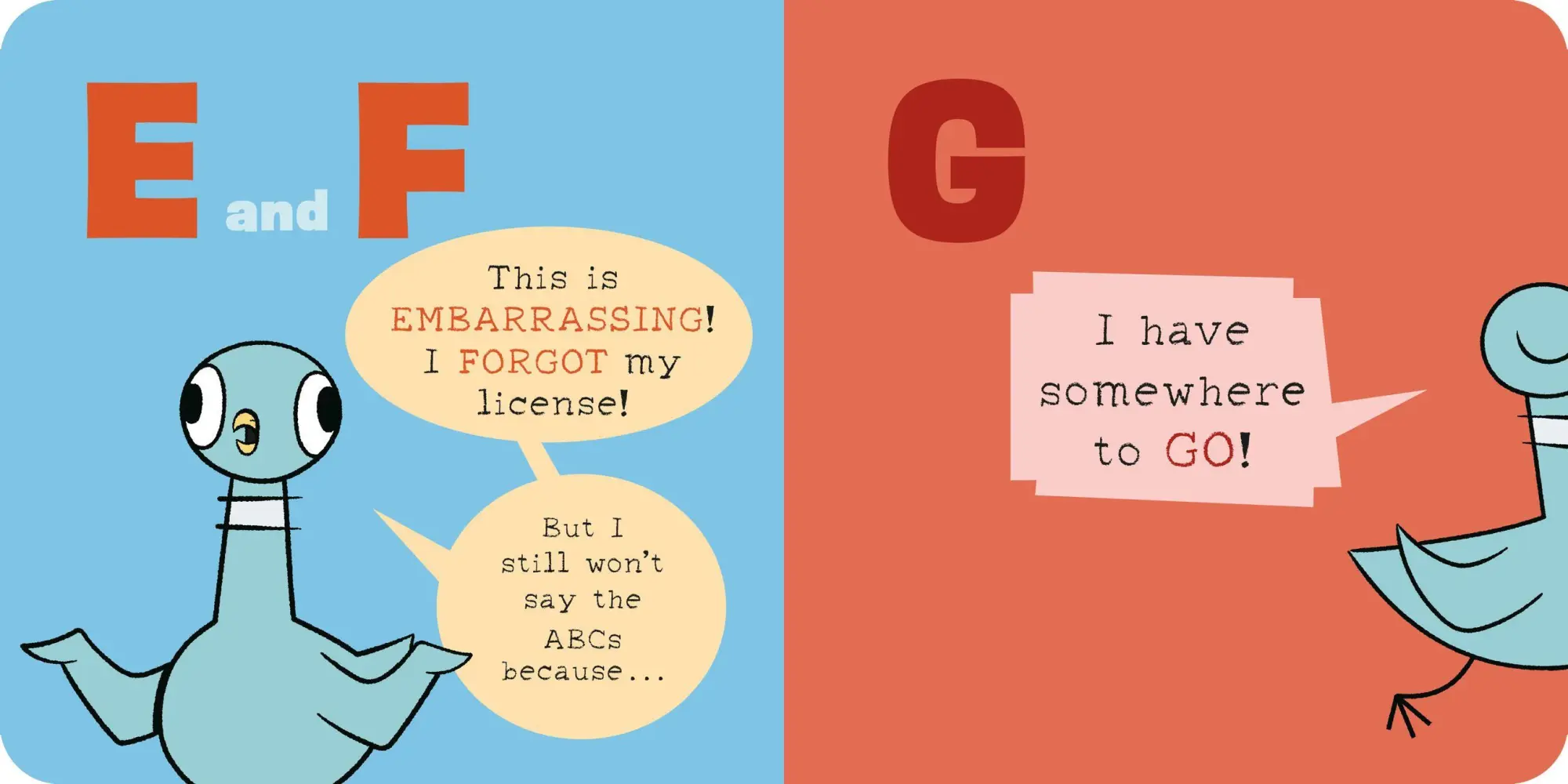 Bild: 9781454999645 | The Pigeon WON'T Say the ABCs! | Mo Willems | Buch | 24 S. | Englisch