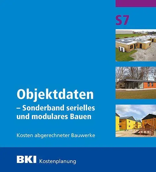 Cover: 9783481049645 | BKI Objektdaten Sonderband S7 - Modulares Bauen | Architektenkammern