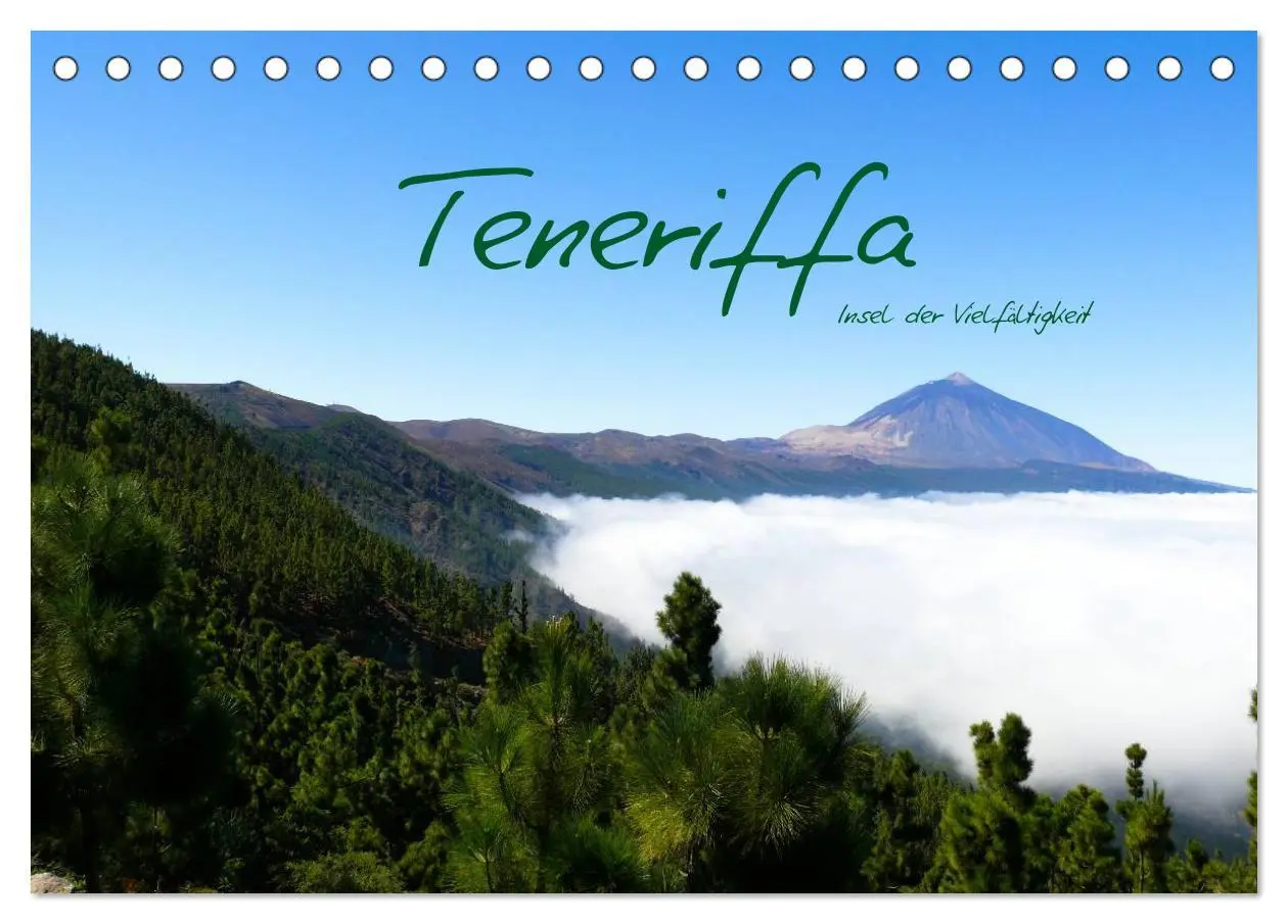 Cover: 9783516169645 | Teneriffa - Insel der Vielfältigkeit (Tischkalender 2026 DIN A5...