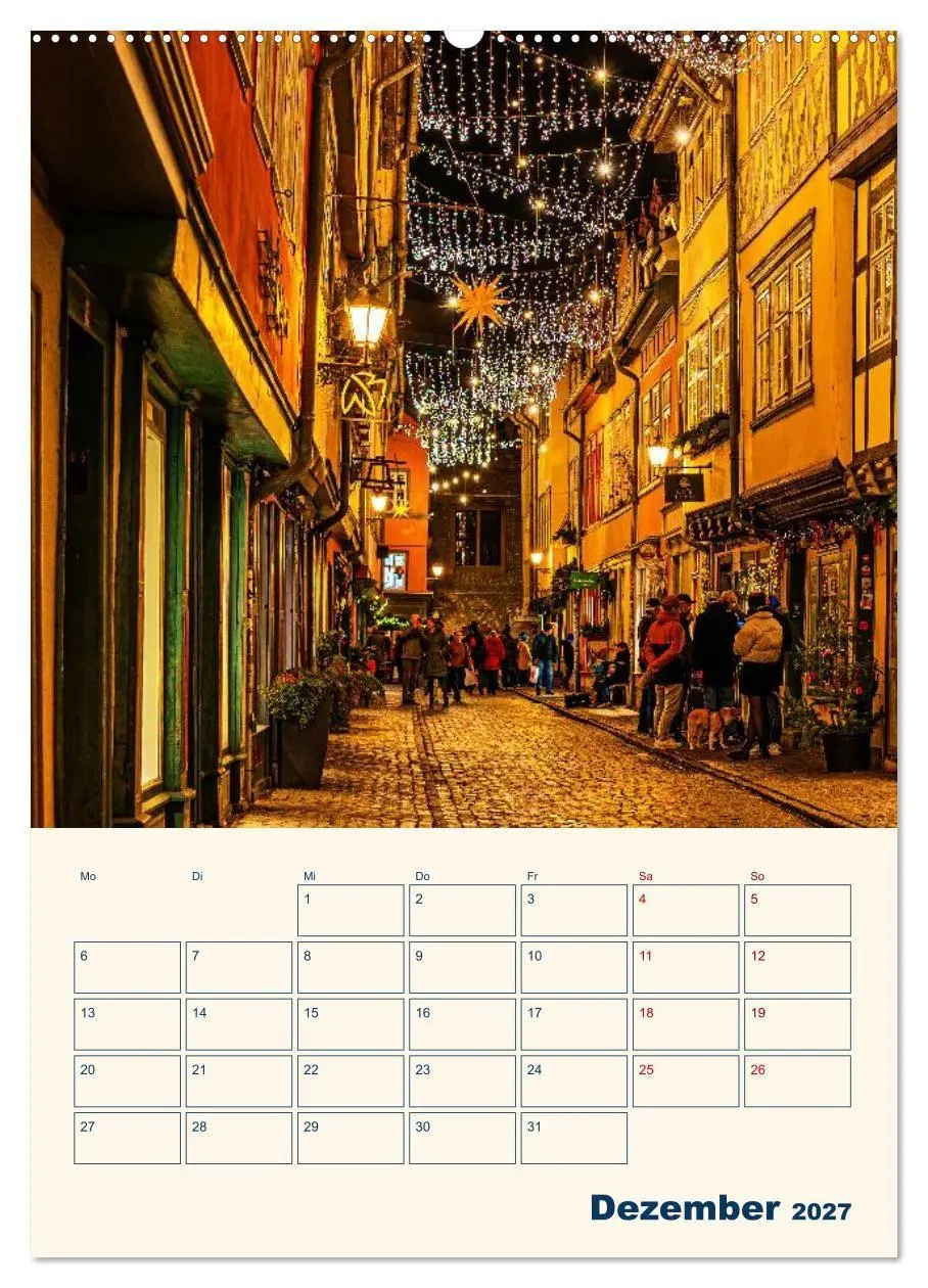 Bild: 9783594389645 | Zauberhaftes Erfurt (hochwertiger Premium Wandkalender 2027 DIN A2...