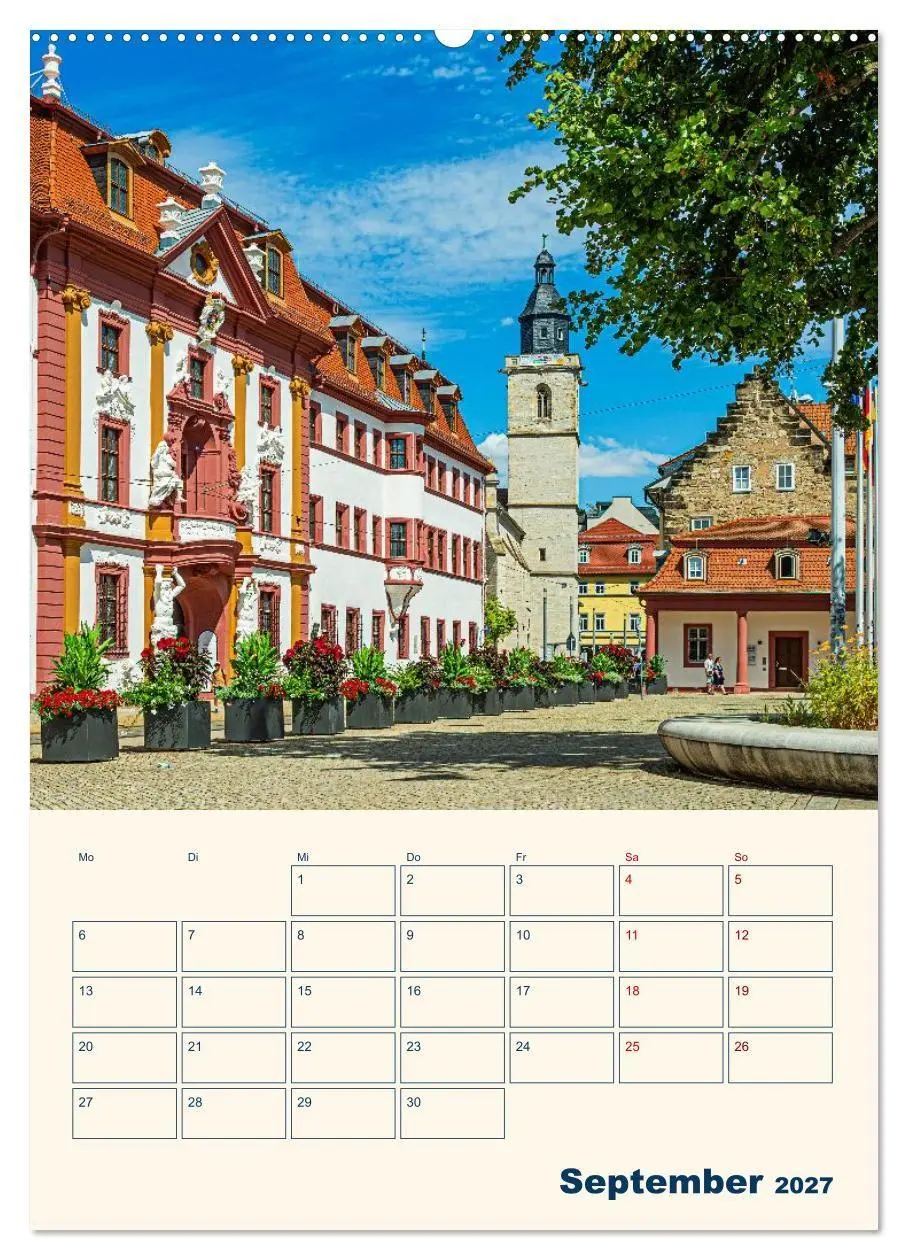 Bild: 9783594389645 | Zauberhaftes Erfurt (hochwertiger Premium Wandkalender 2027 DIN A2...