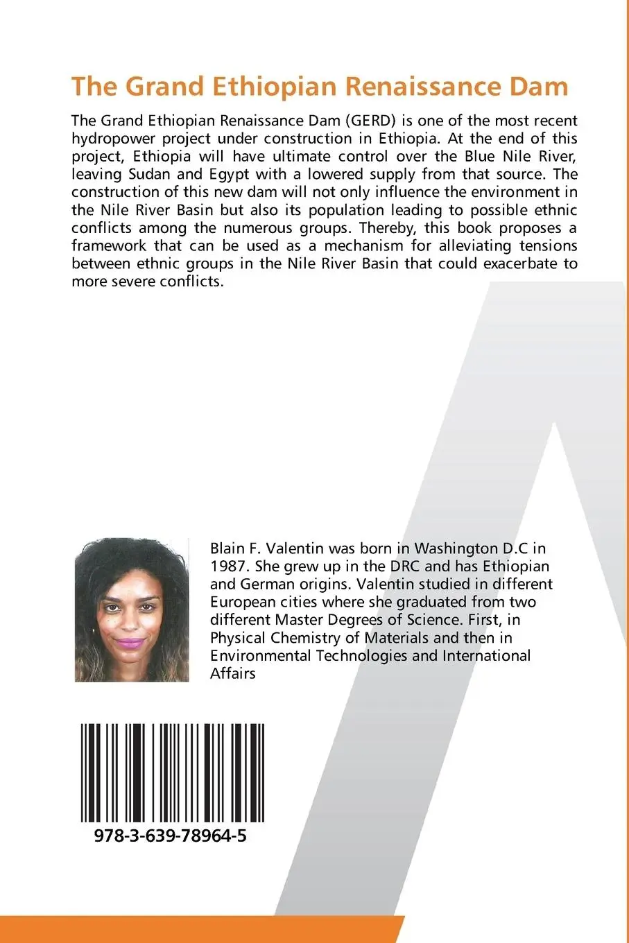 Rückseite: 9783639789645 | The Grand Ethiopian Renaissance Dam | Blain Felizitas Valentin | Buch