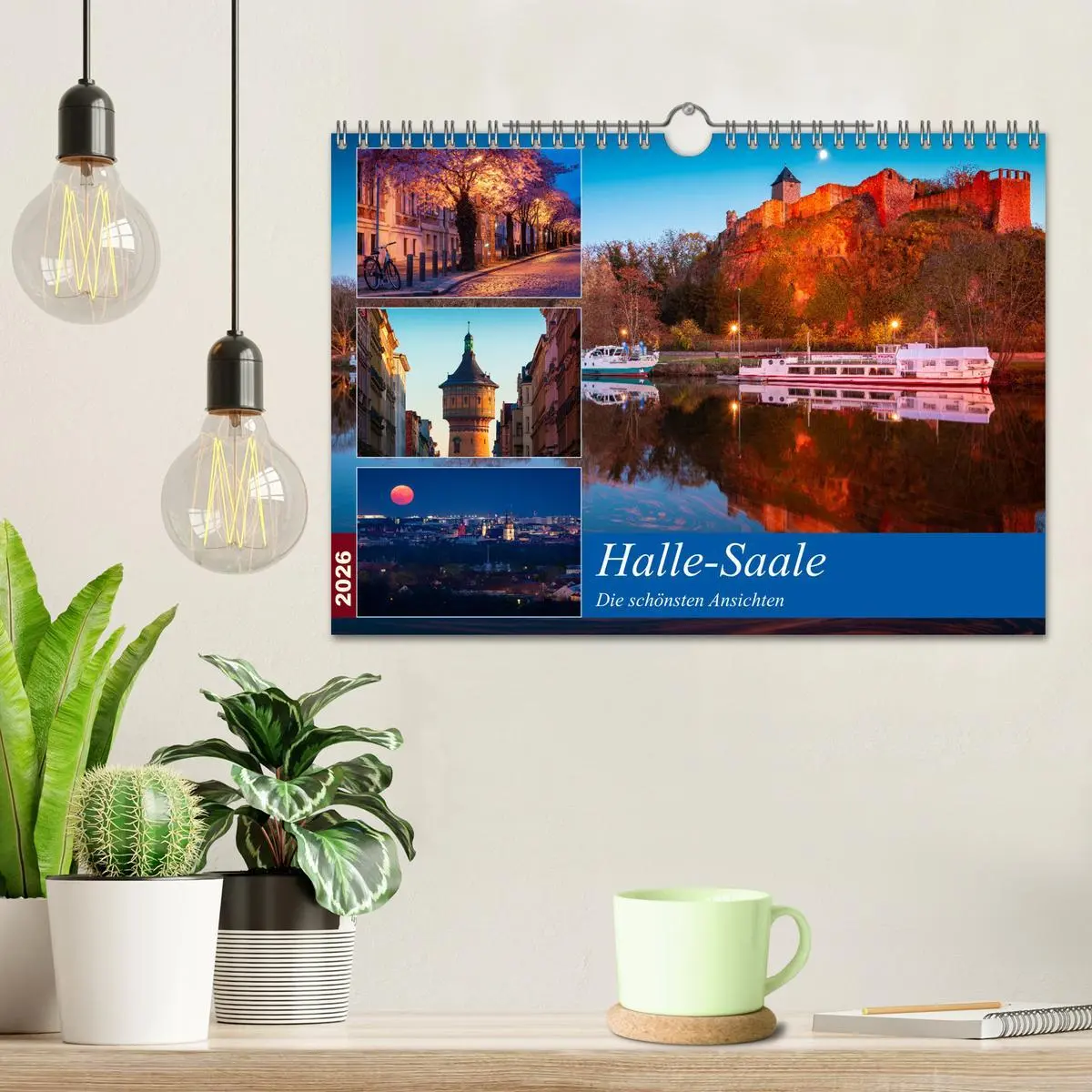 Bild: 9783457689745 | Halle-Saale - Die schönsten Ansichten (Wandkalender 2026 DIN A4...