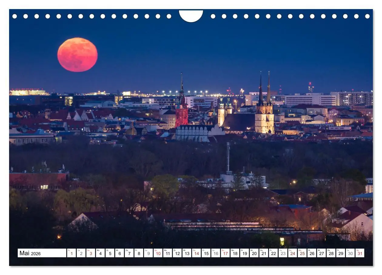 Bild: 9783457689745 | Halle-Saale - Die schönsten Ansichten (Wandkalender 2026 DIN A4...