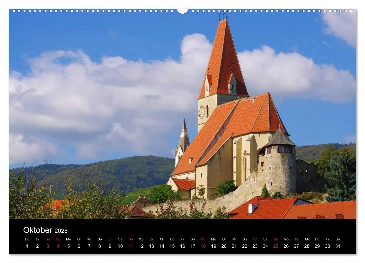 Bild: 9783516159745 | Die Wachau - Bezaubernde Orte an der Donau (Wandkalender 2026 DIN...