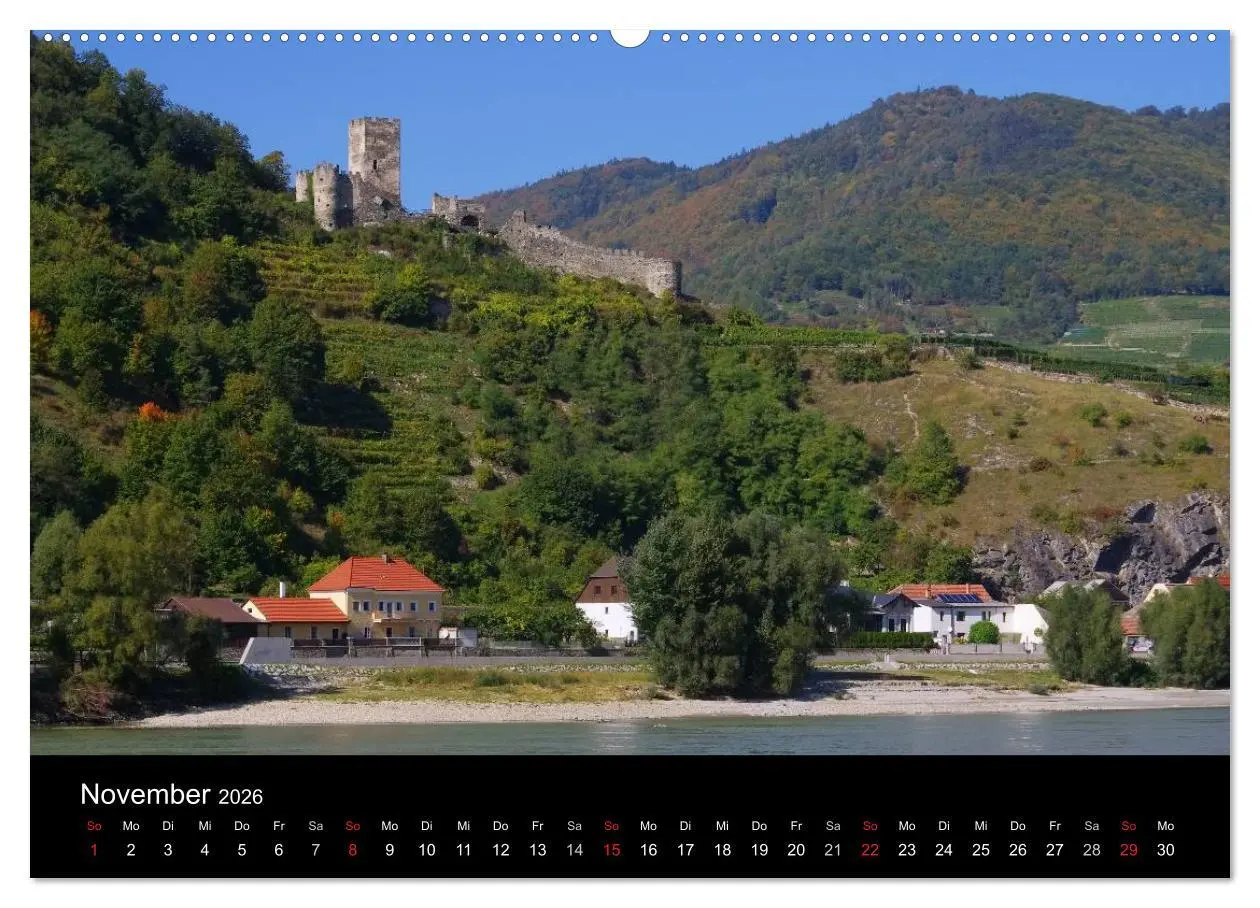 Bild: 9783516159745 | Die Wachau - Bezaubernde Orte an der Donau (Wandkalender 2026 DIN...