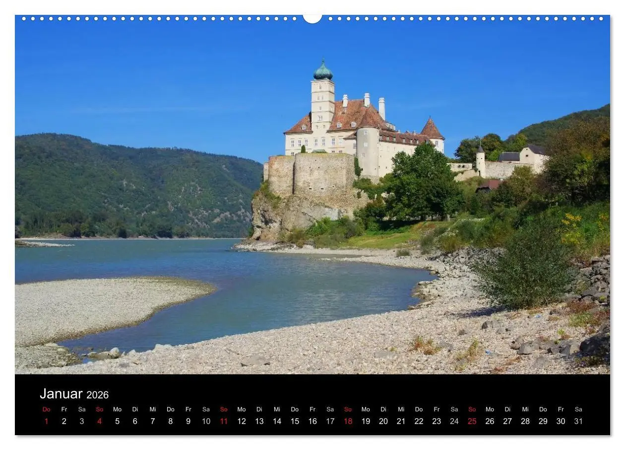 Bild: 9783516159745 | Die Wachau - Bezaubernde Orte an der Donau (Wandkalender 2026 DIN...
