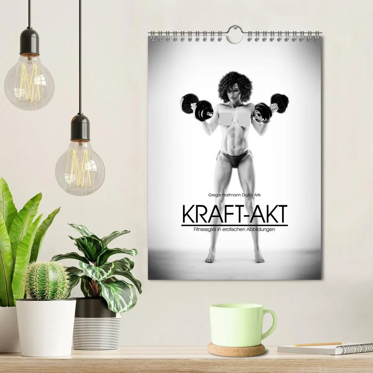 Bild: 9783516399745 | Kraft-Akt - Fitnessgirls in erotischen Abbildungen (Wandkalender...