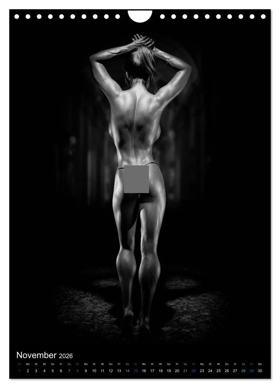 Bild: 9783516399745 | Kraft-Akt - Fitnessgirls in erotischen Abbildungen (Wandkalender...