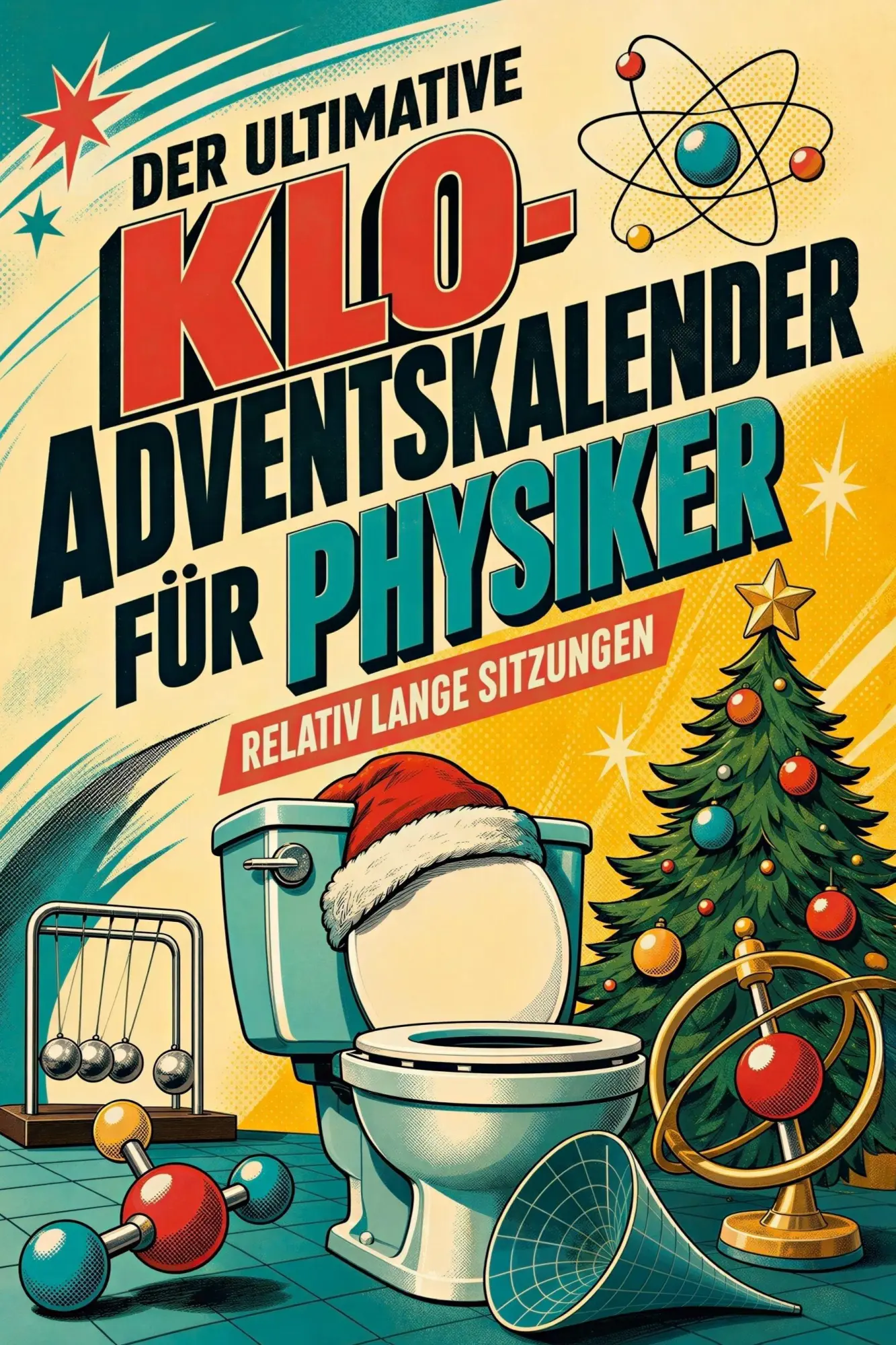 Cover: 9783696109745 | Der ultimative Klo-Adventskalender für Physiker | Noah Lange | Buch