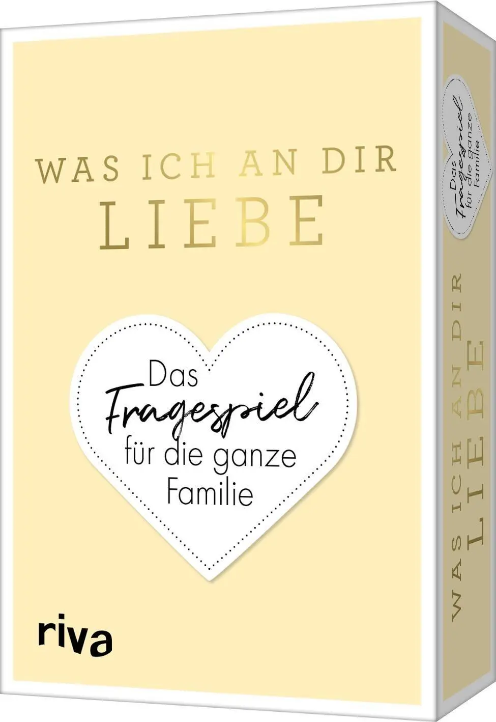 Cover: 9783742329745 | Was ich an dir liebe - Das Fragespiel für die ganze Familie | Spiel