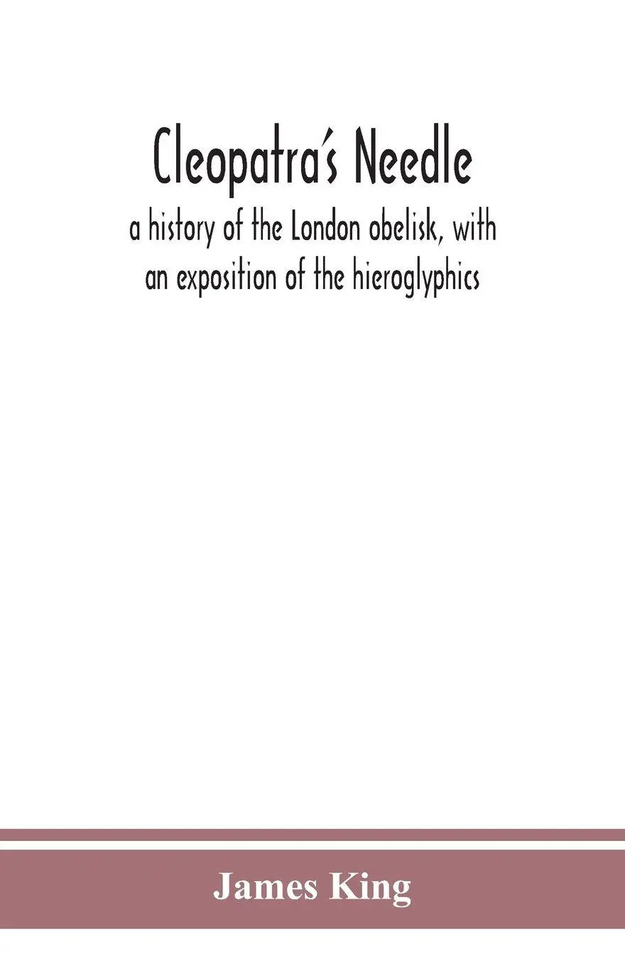 Cover: 9789390359745 | Cleopatra'S Needle | James King | Taschenbuch | Englisch | 2020