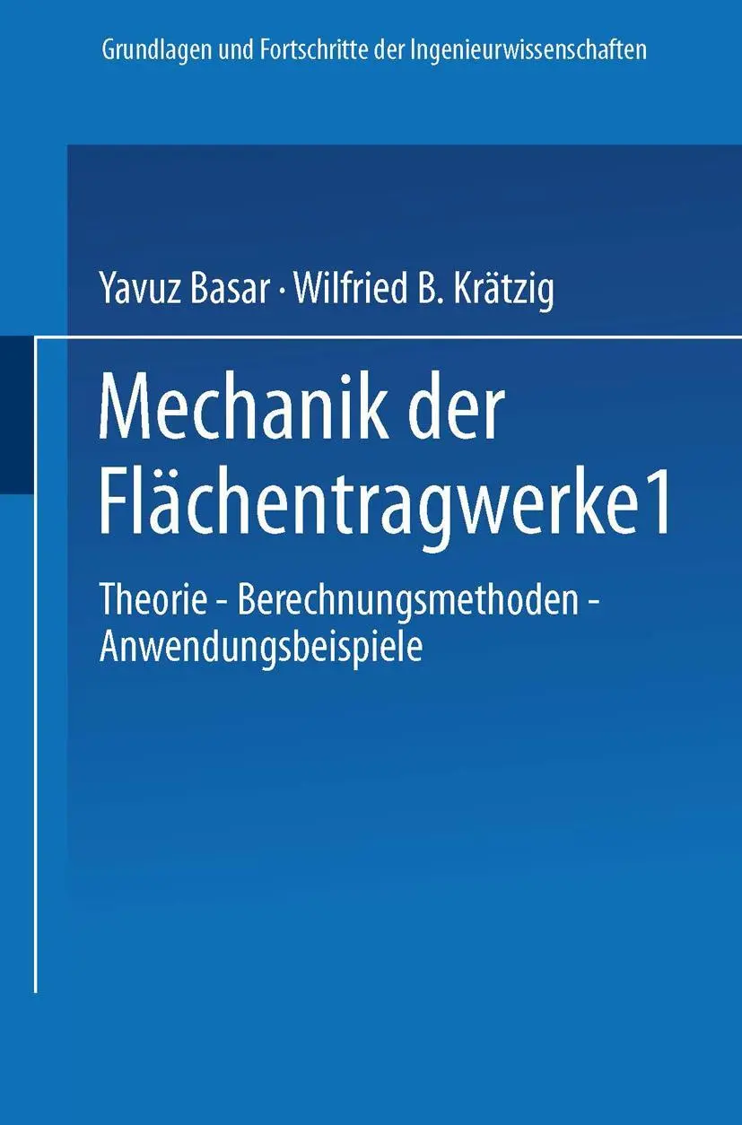 Cover: 9783322939845 | Mechanik der Flächentragwerke | Yavuz Basar (u. a.) | Taschenbuch | xx