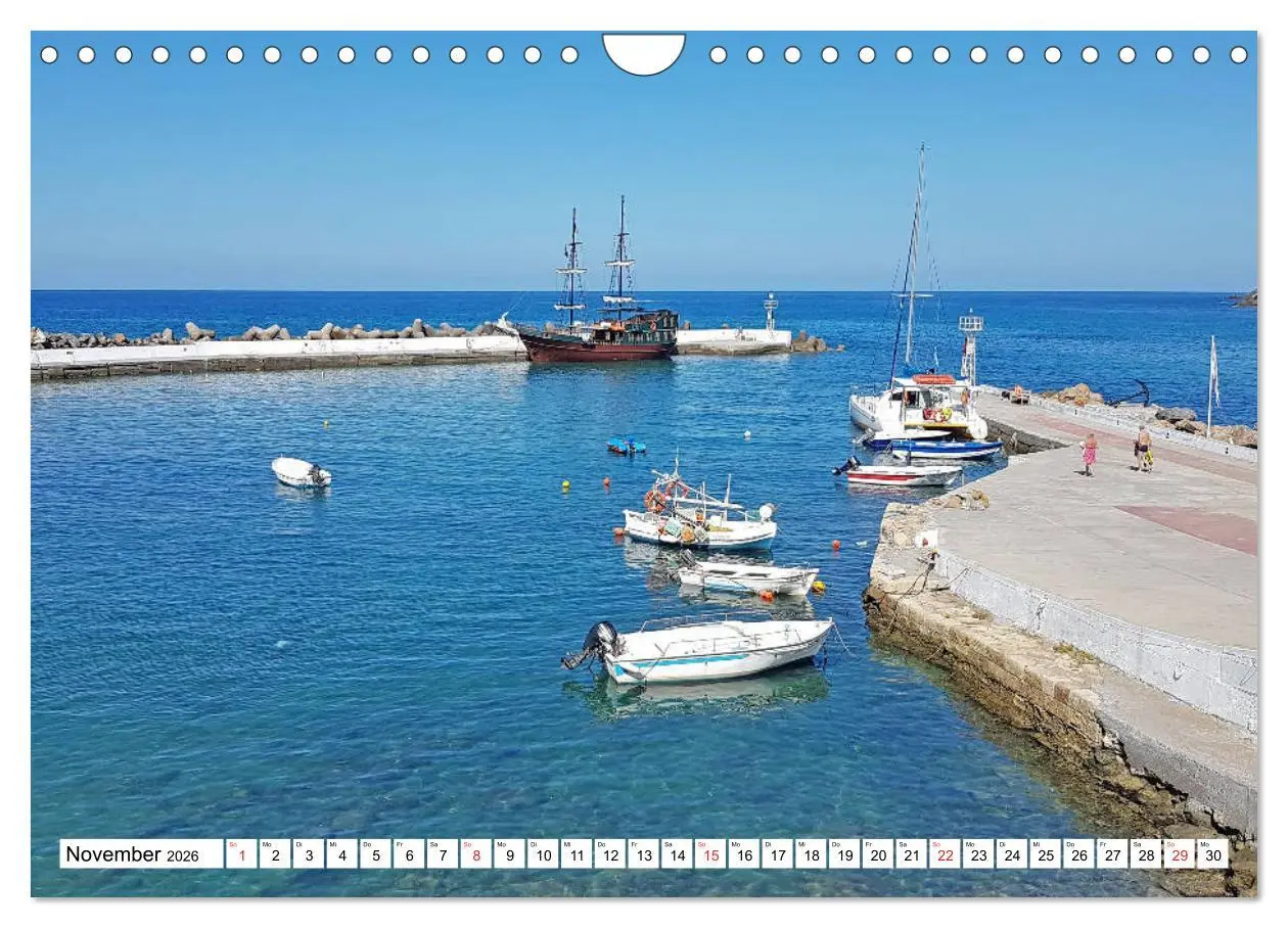 Bild: 9783457679845 | Idyllische Häfen auf Kreta (Wandkalender 2026 DIN A4 quer),...