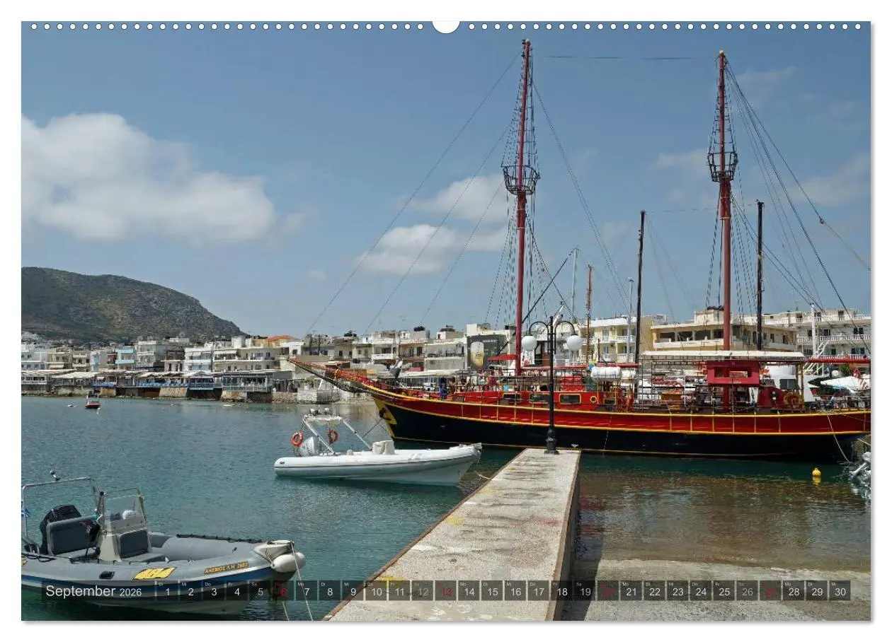 Bild: 9783516219845 | Großer Grieche Kreta (Wandkalender 2026 DIN A2 quer), CALVENDO...