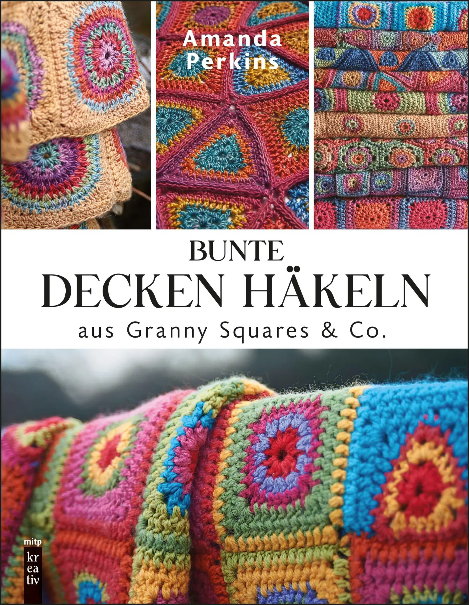 Cover: 9783747509845 | Bunte Decken häkeln aus Granny Squares &amp; Co. | Amanda Perkins | Buch