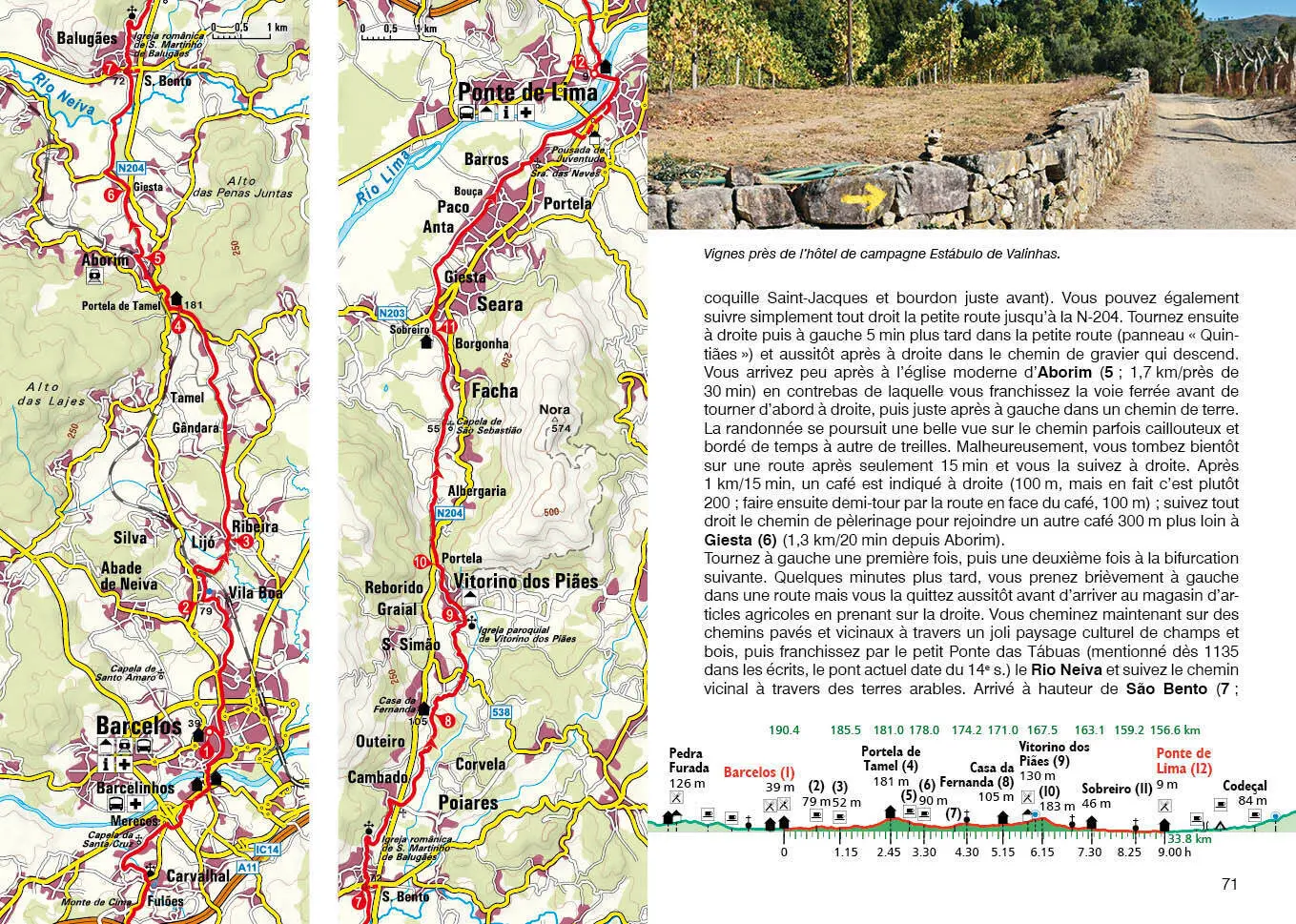 Bild: 9783763349845 | Chemin Portugais - Le Chemin de St-Jacques (Rother guide de...