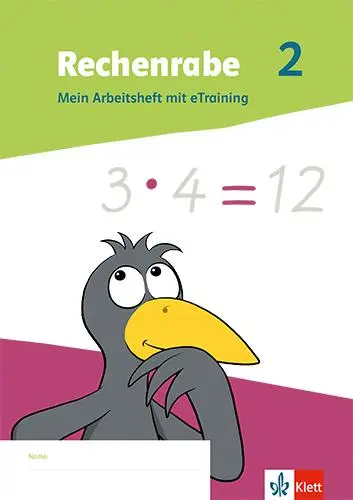 Cover: 9783122019945 | Rechenrabe 2. Mein Arbeitsheft mit eTraining Klasse 2. Ausgabe...