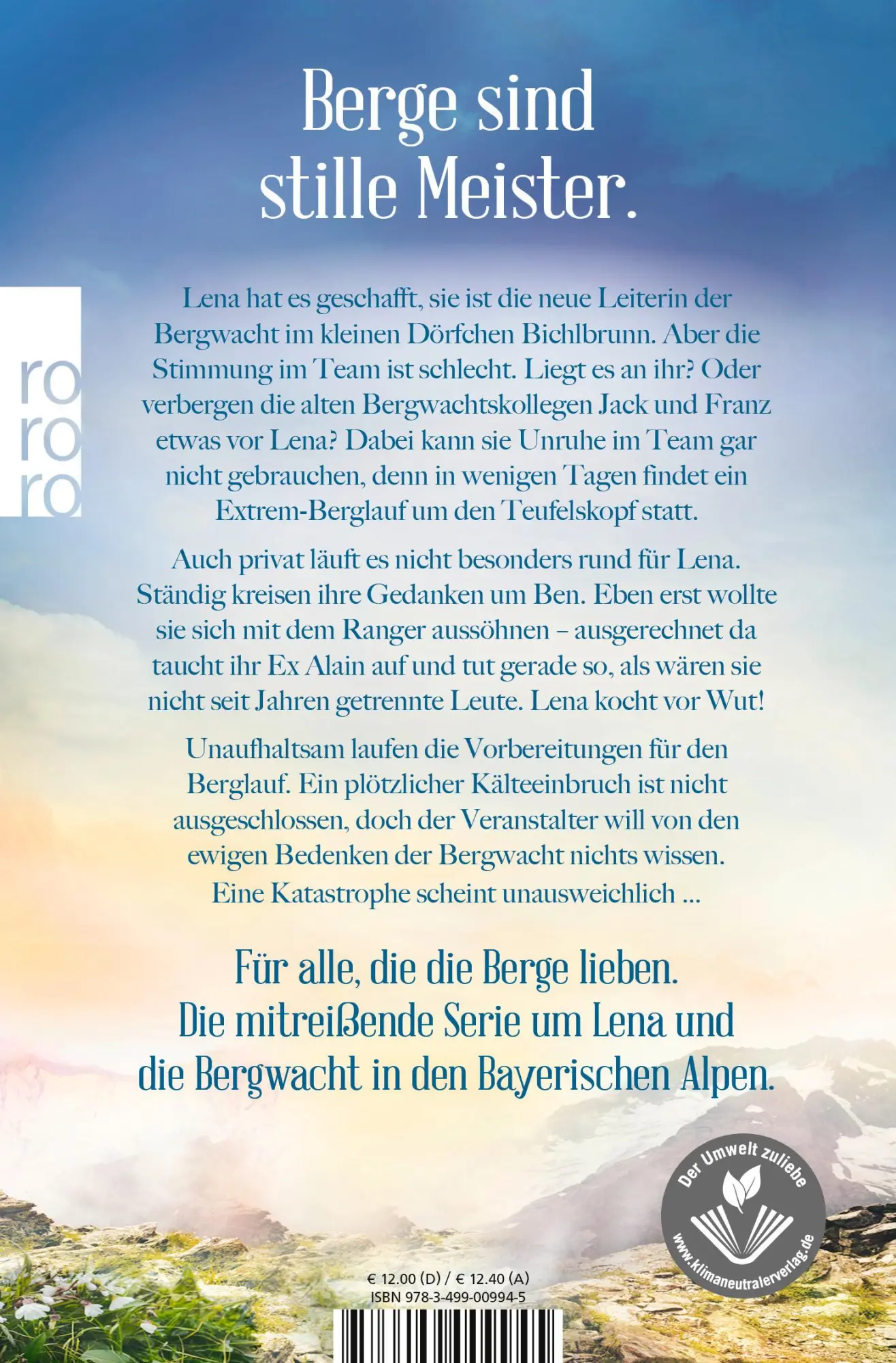 Rückseite: 9783499009945 | Die Bergwacht: Gipfelstürme | Sophie Zach | Taschenbuch | 395 S.