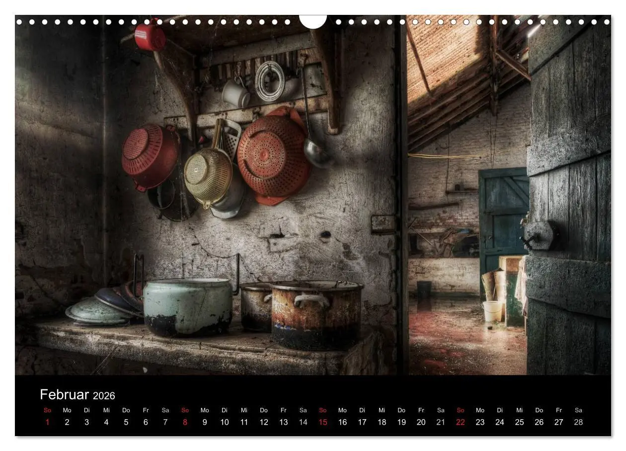 Bild: 9783516069945 | Lost Places - Auch der Verfall hat seinen Charme (Wandkalender 2026...