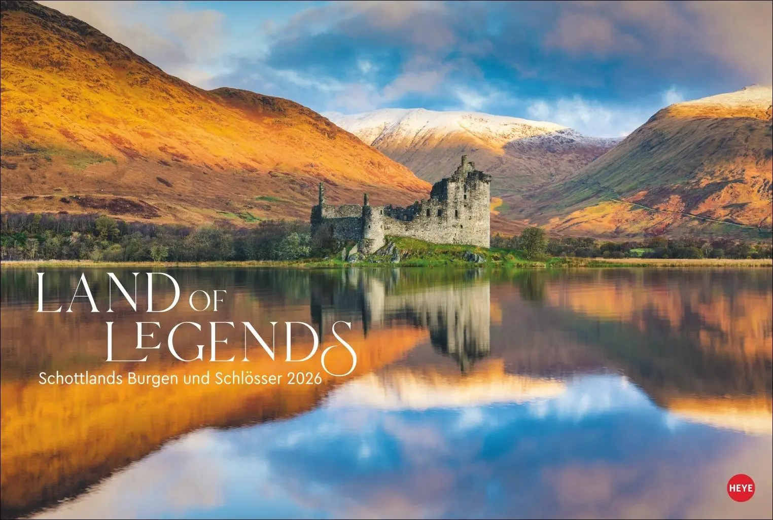 Cover: 9783756409945 | Land of Legends Kalender 2026 - Schottlands Burgen und Schlösser
