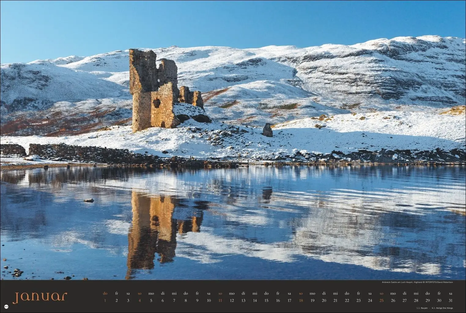 Bild: 9783756409945 | Land of Legends Kalender 2026 - Schottlands Burgen und Schlösser