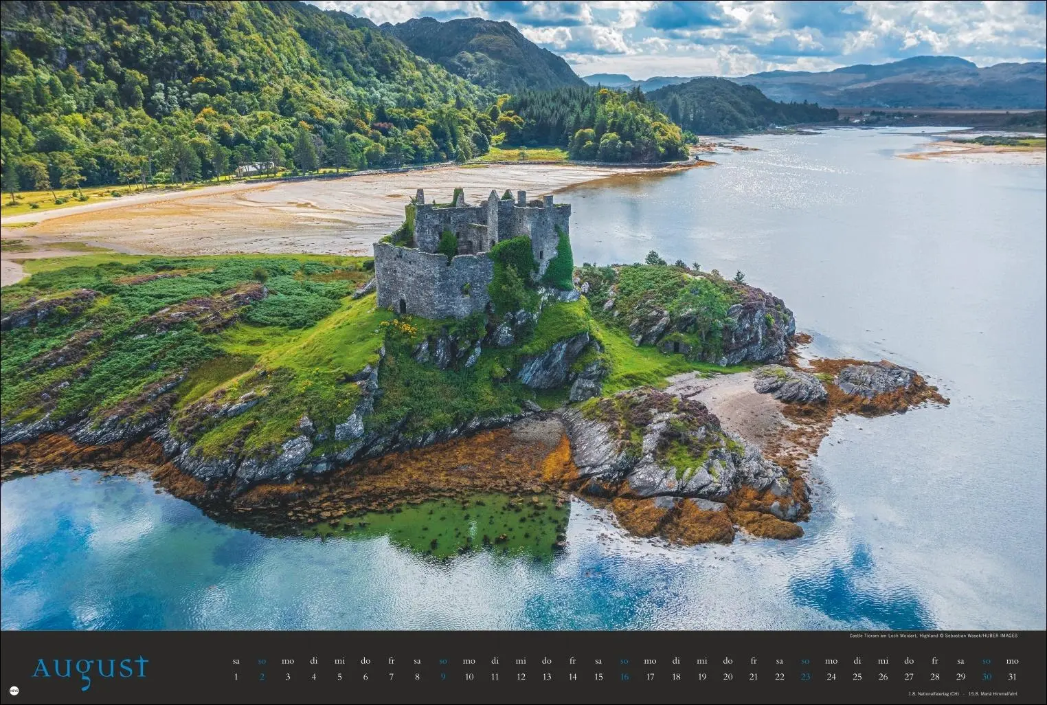Bild: 9783756409945 | Land of Legends Kalender 2026 - Schottlands Burgen und Schlösser