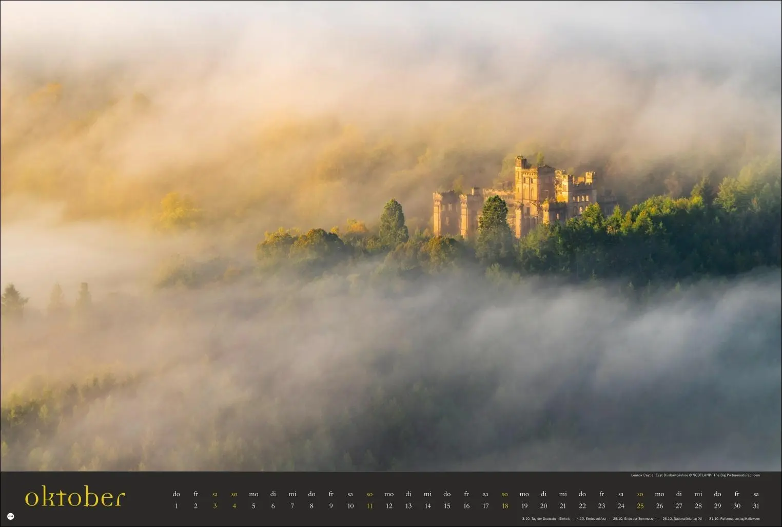 Bild: 9783756409945 | Land of Legends Kalender 2026 - Schottlands Burgen und Schlösser