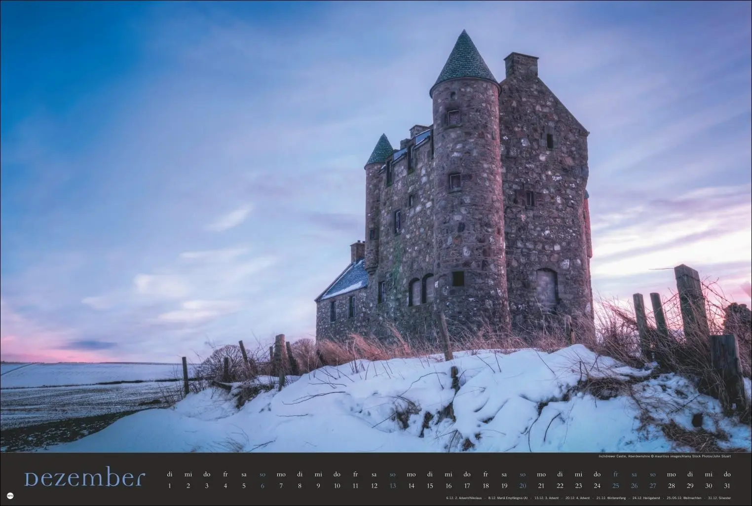 Bild: 9783756409945 | Land of Legends Kalender 2026 - Schottlands Burgen und Schlösser