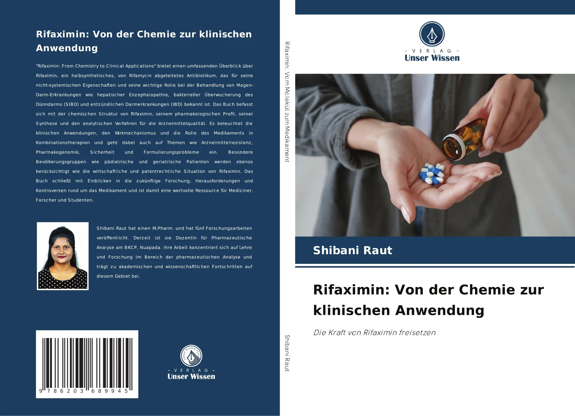 Cover: 9786203689945 | Rifaximin: Von der Chemie zur klinischen Anwendung | Shibani Raut