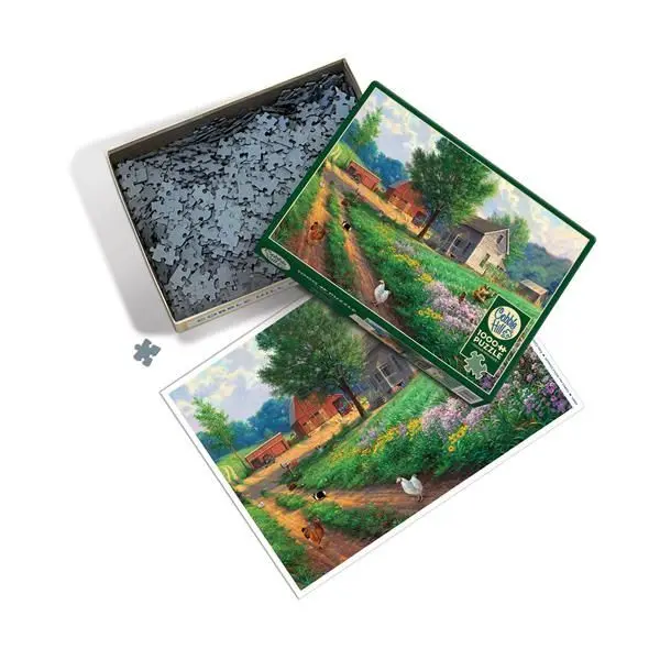 Bild: 625012400046 | Cobble Hill Bauernhof 1000 Teile | Spiel | In Spielebox | 3840004