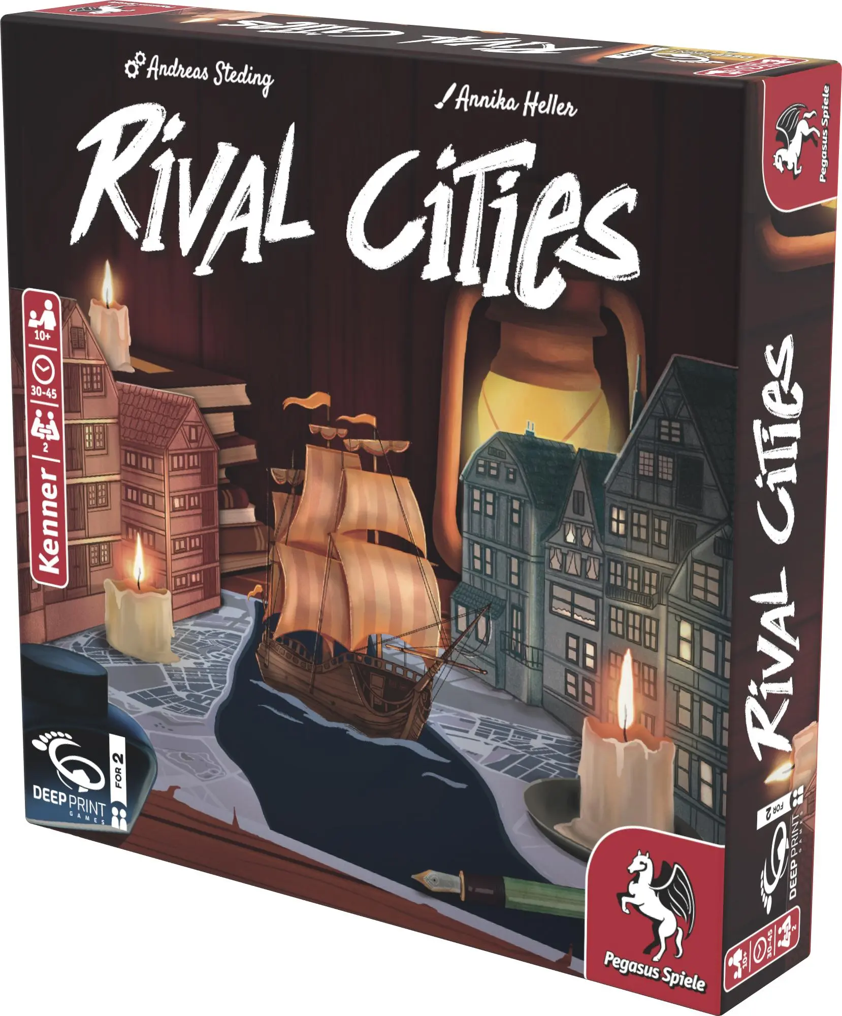 Bild: 4250231740046 | Rival Cities (Deep Print Games) | Andreas Steding | Spiel | 57823G
