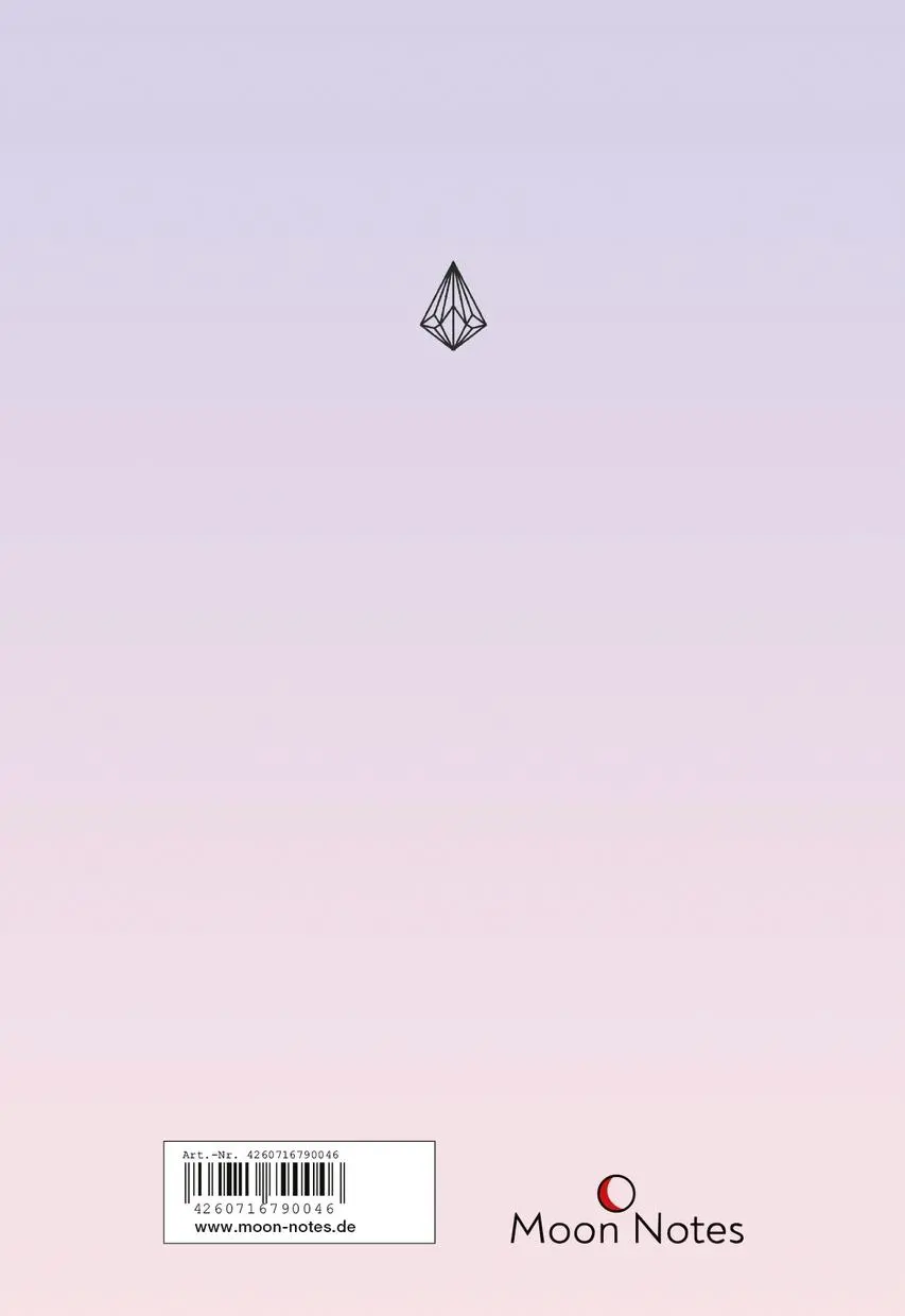 Rückseite: 4260716790046 | I fell in love with this journal | Moon Notes | Buch | Moon Notes