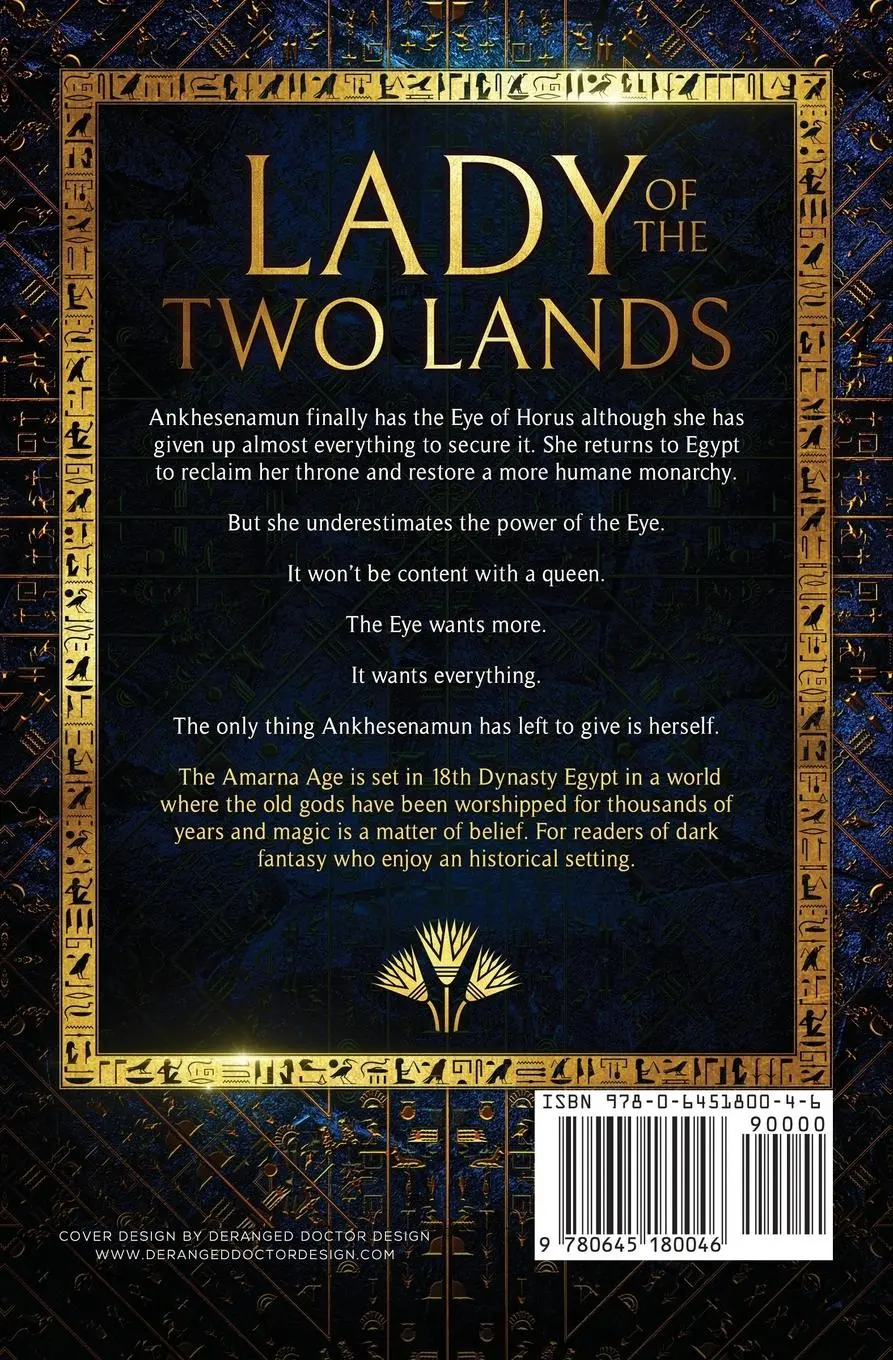 Rückseite: 9780645180046 | Lady of the Two Lands | Kylie Quillinan | Taschenbuch | Englisch