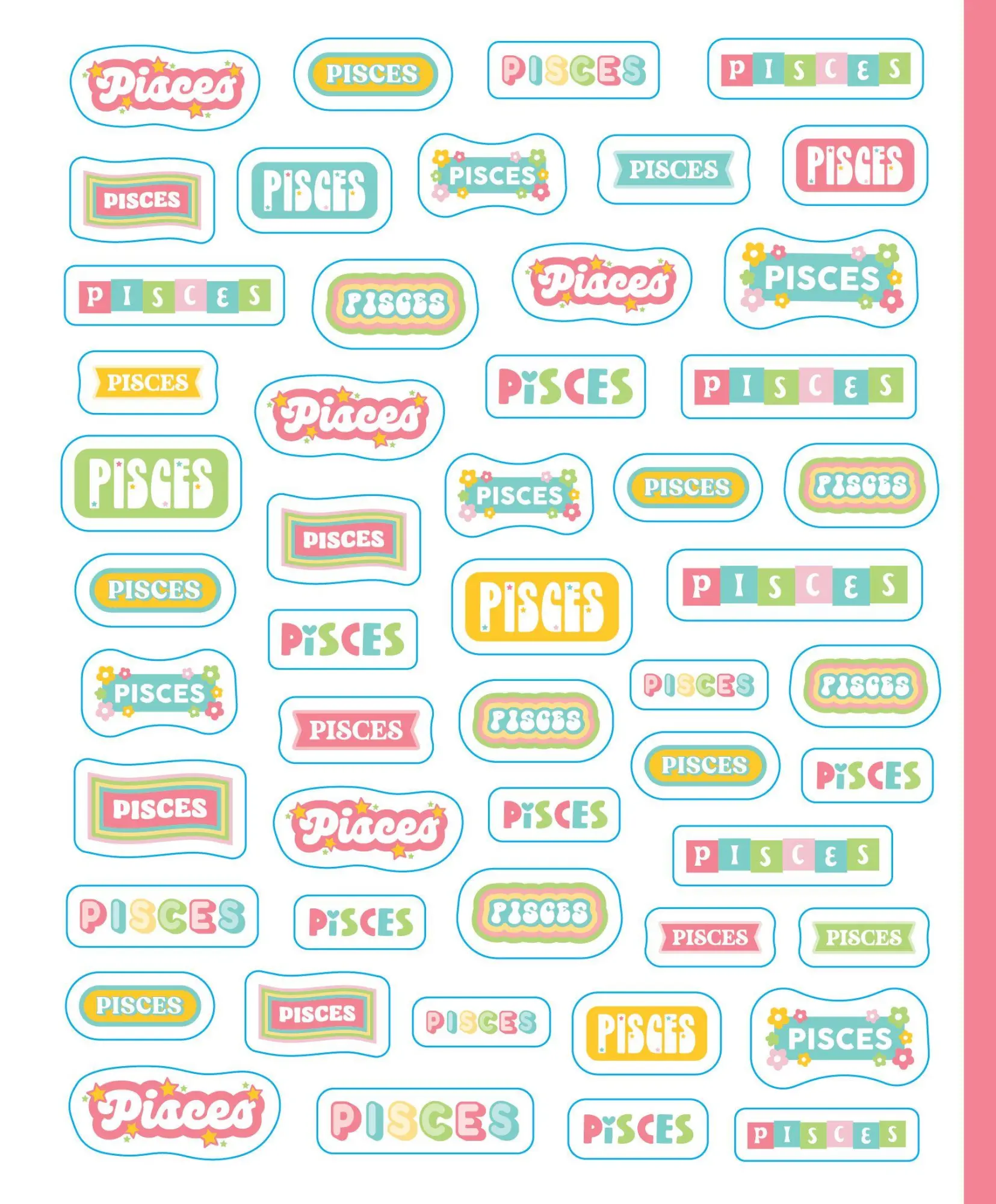 Bild: 9781523520046 | So. Many. Astrology Stickers. | 2,565 Stickers for Zodiac Lovers