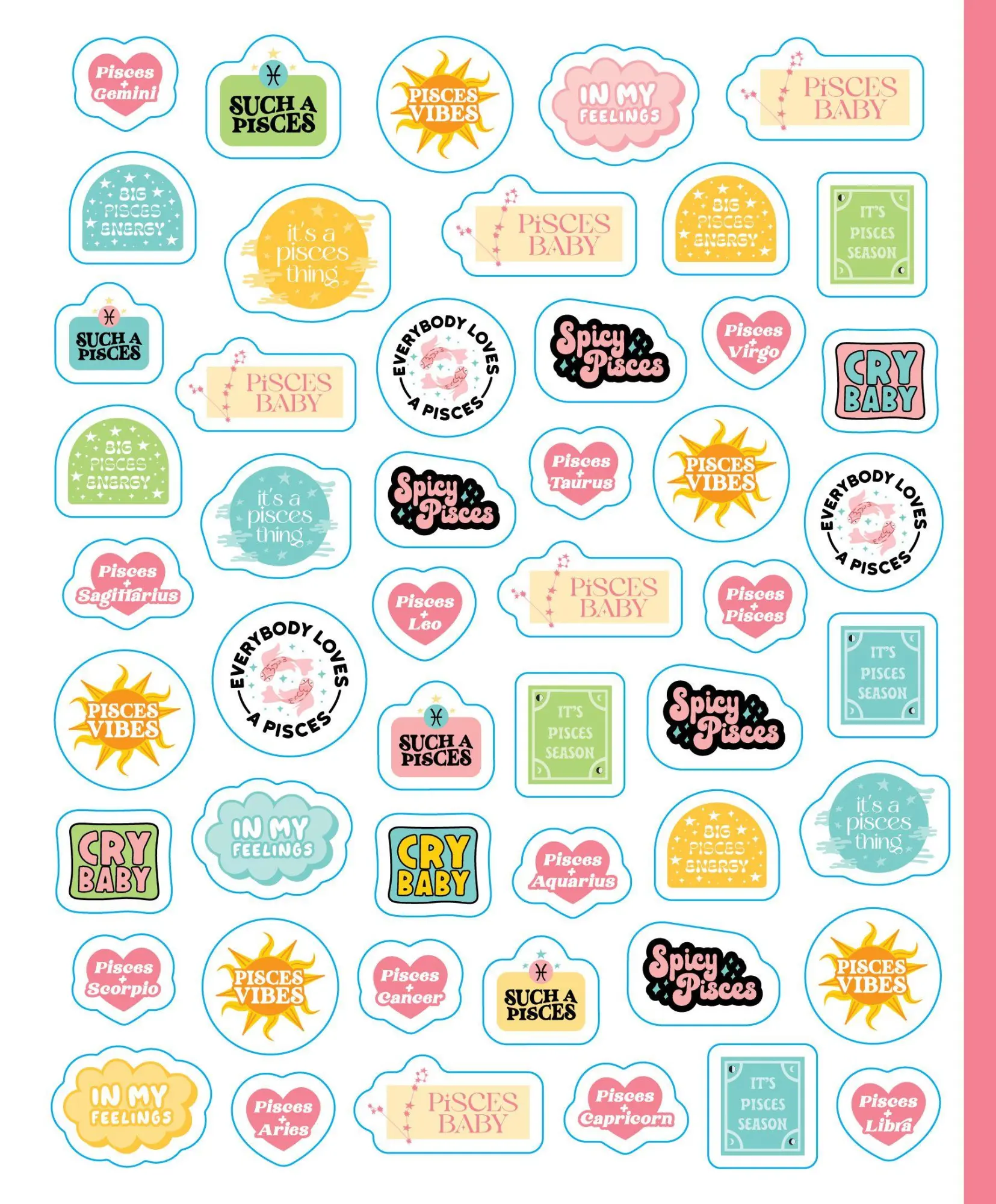 Bild: 9781523520046 | So. Many. Astrology Stickers. | 2,565 Stickers for Zodiac Lovers