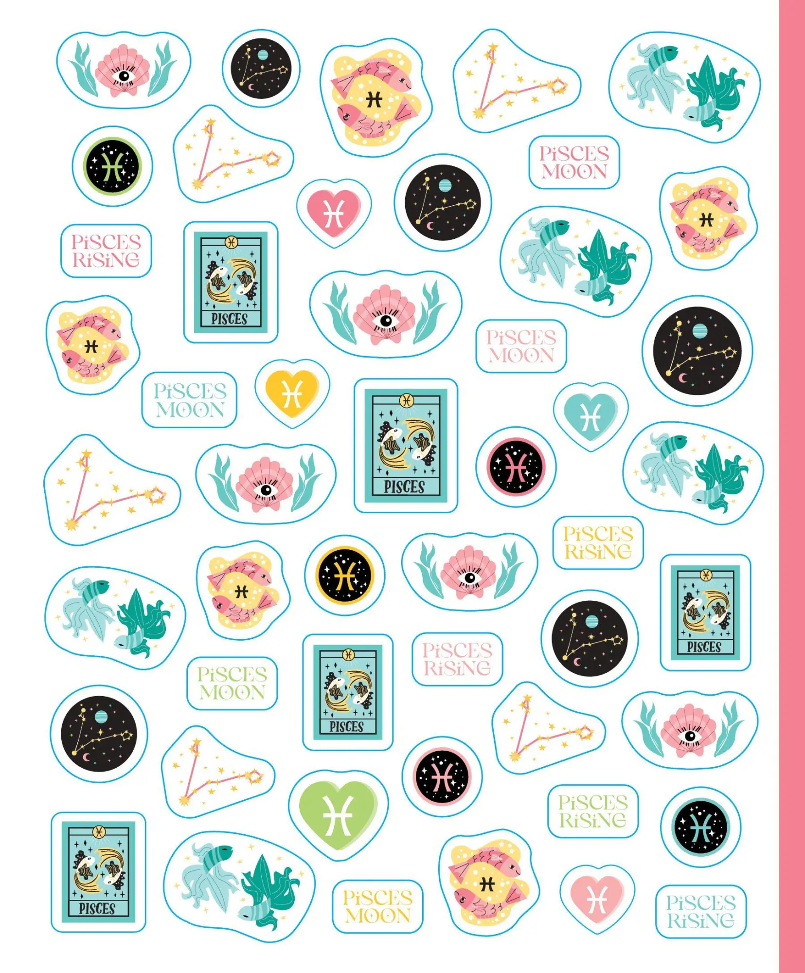 Bild: 9781523520046 | So. Many. Astrology Stickers. | 2,565 Stickers for Zodiac Lovers