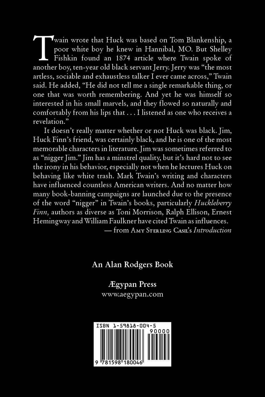 Rückseite: 9781598180046 | The Adventures of Huckleberry Finn by Mark Twain, Fiction, Classics
