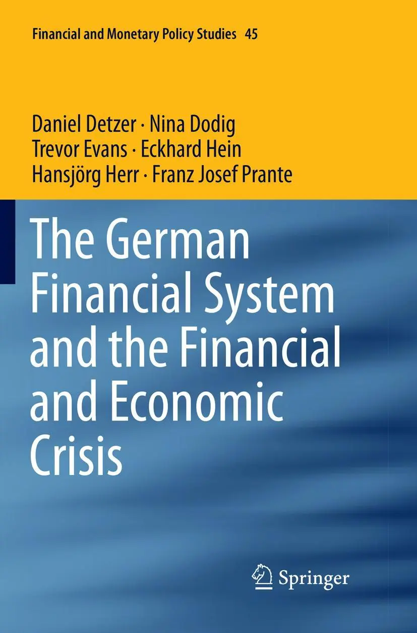 Cover: 9783319860046 | The German Financial System and the Financial and Economic Crisis