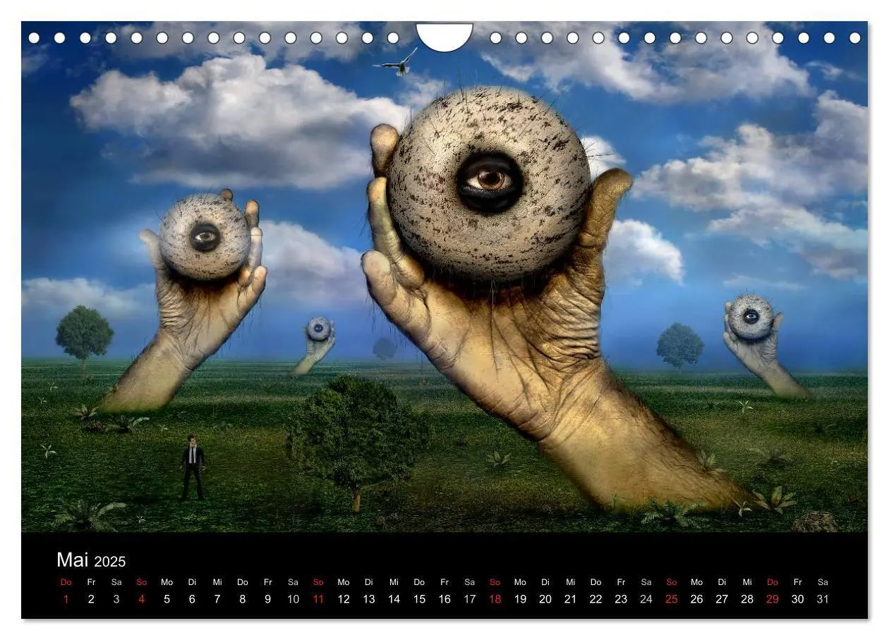 Bild: 9783435830046 | Der Fantasy Kalender (Wandkalender 2025 DIN A4 quer), CALVENDO...