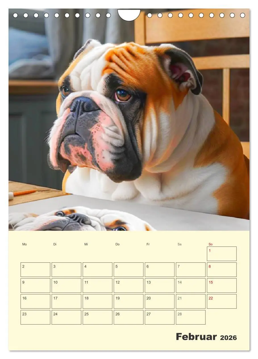 Bild: 9783516320046 | English Bulldogs. Fröhliche Dickköpfe mit Charakter (Wandkalender...