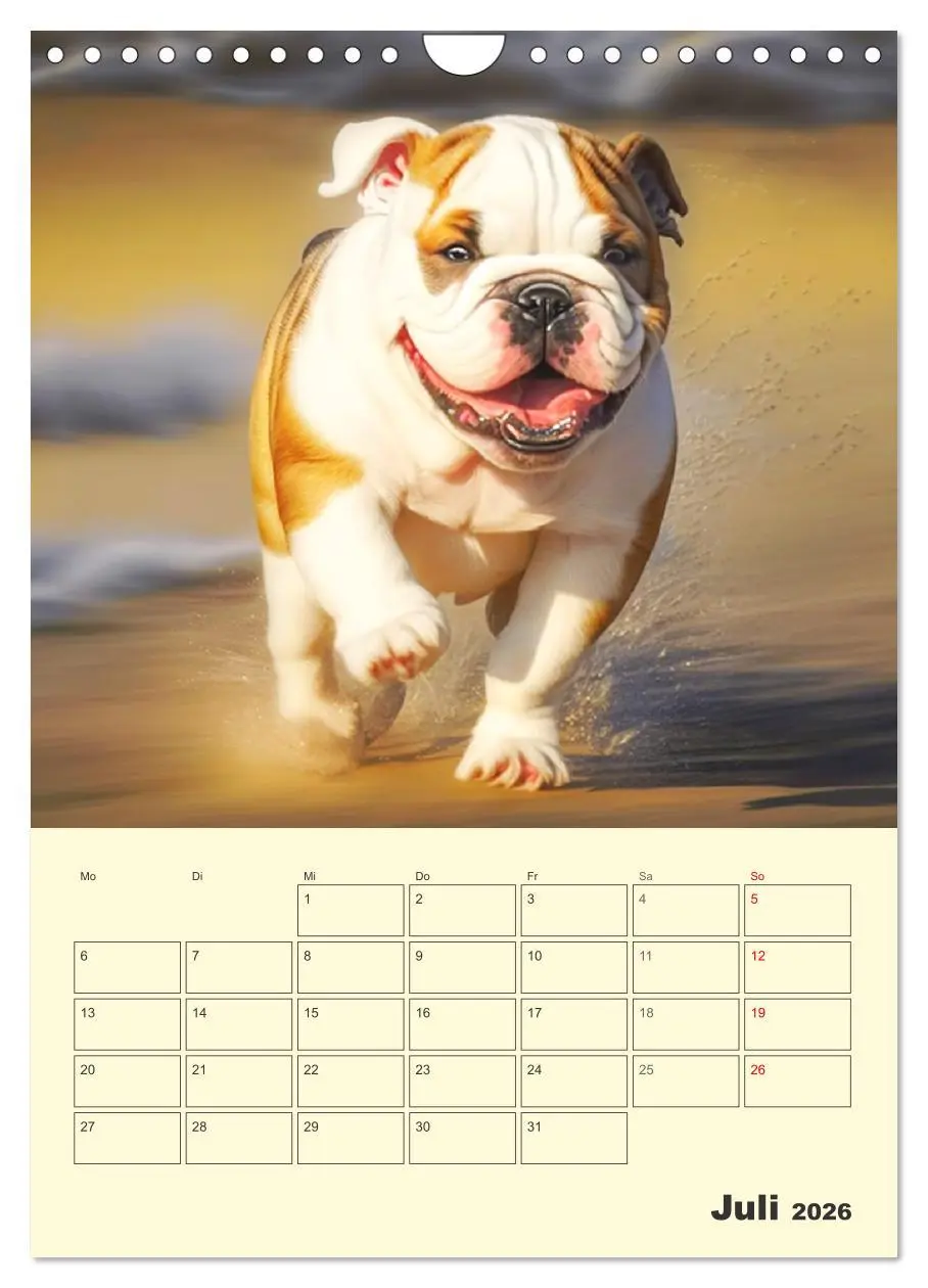 Bild: 9783516320046 | English Bulldogs. Fröhliche Dickköpfe mit Charakter (Wandkalender...