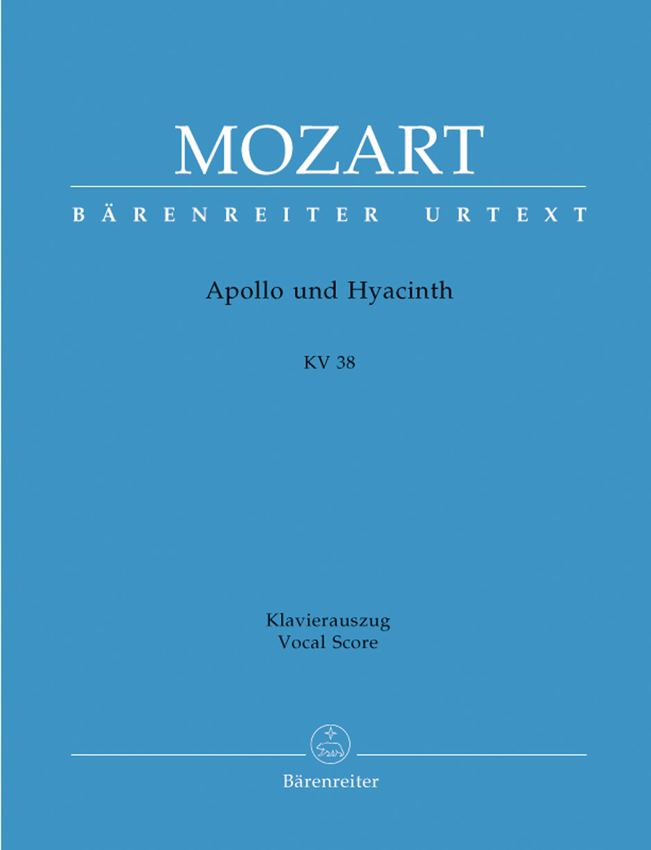 Cover: 9790006520046 | Apollo und Hyacinth KV 38 | Wolfgang Amadeus Mozart | Broschüre | Buch