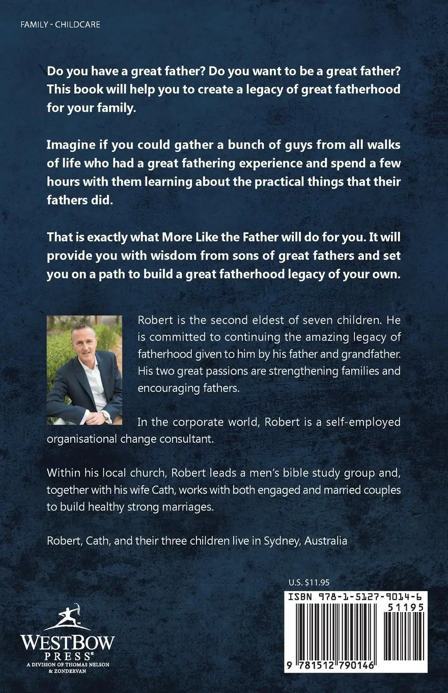 Rückseite: 9781512790146 | More Like the Father | Wisdom from Sons of Great Fathers | Garrett