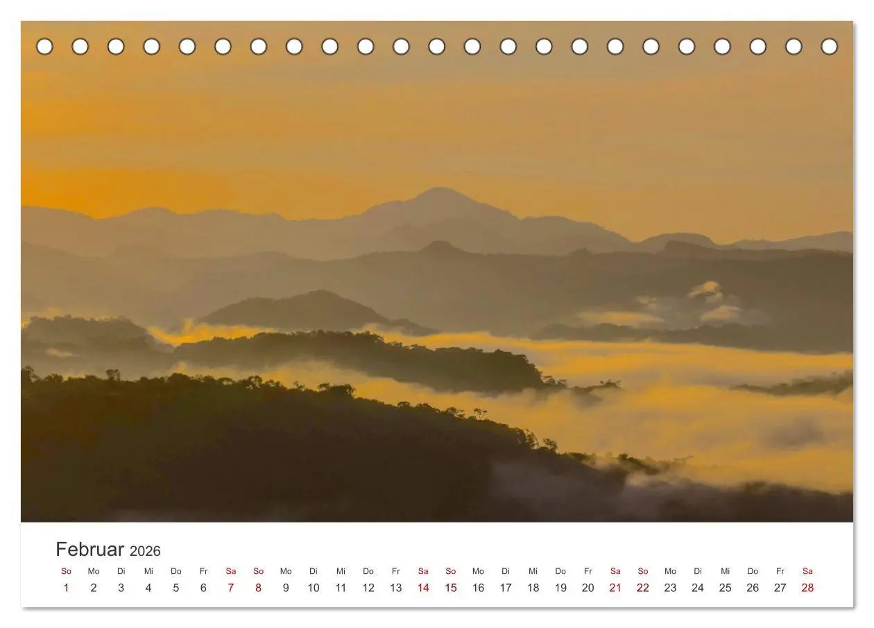 Bild: 9783457600146 | El Salvador - Unberührte und wunderschöne Natur. (Tischkalender...