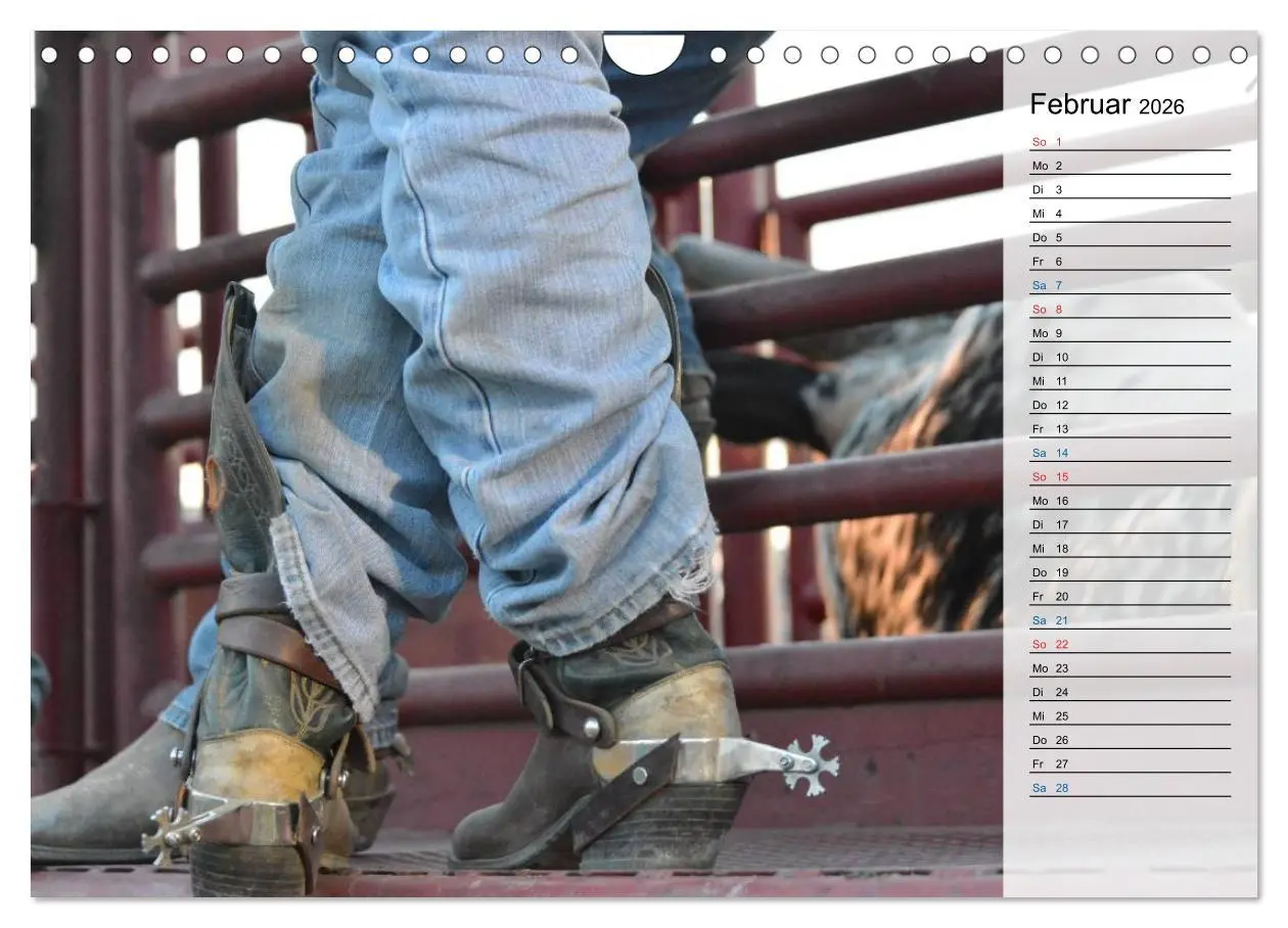 Bild: 9783457910146 | Faszination Rodeo (Wandkalender 2026 DIN A4 quer), CALVENDO...
